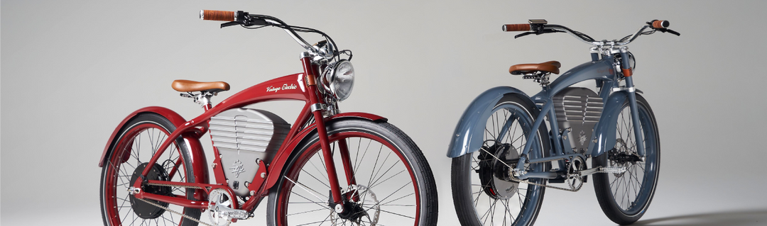 Vintage Electric Bikes – mobile works of art