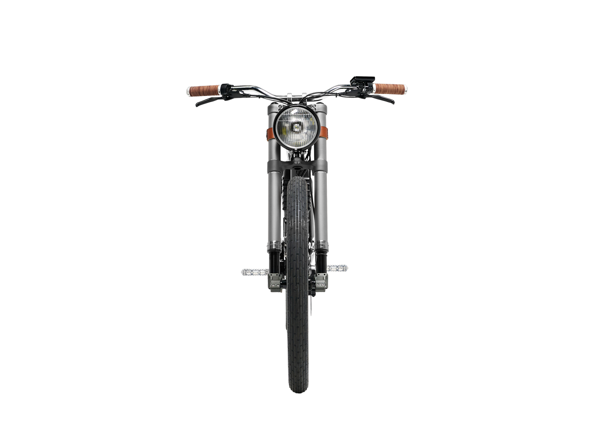 Roadster inverted front fork and wheel