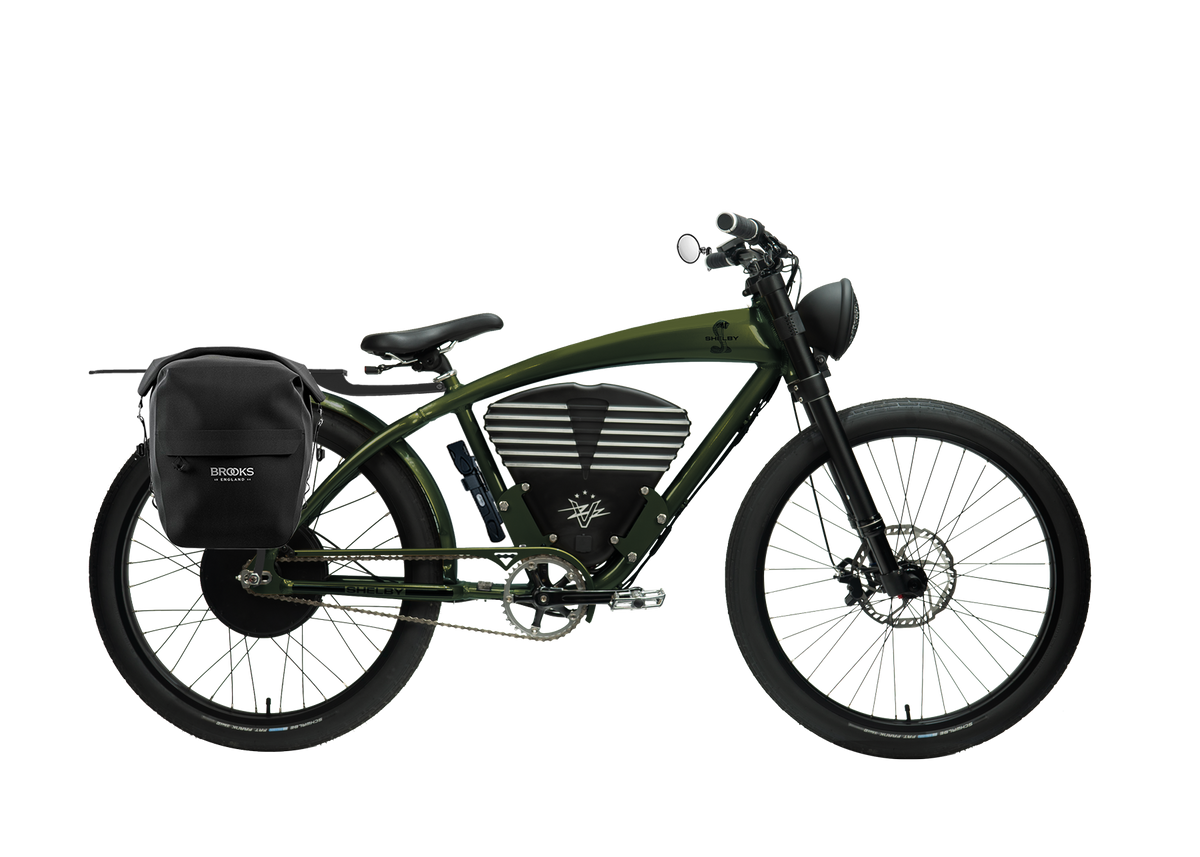 Rack + Pannier + Lock + Mirror