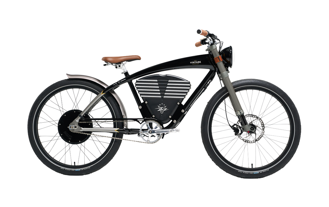vintage style electric bicycle Roadster Premium Electric Bike