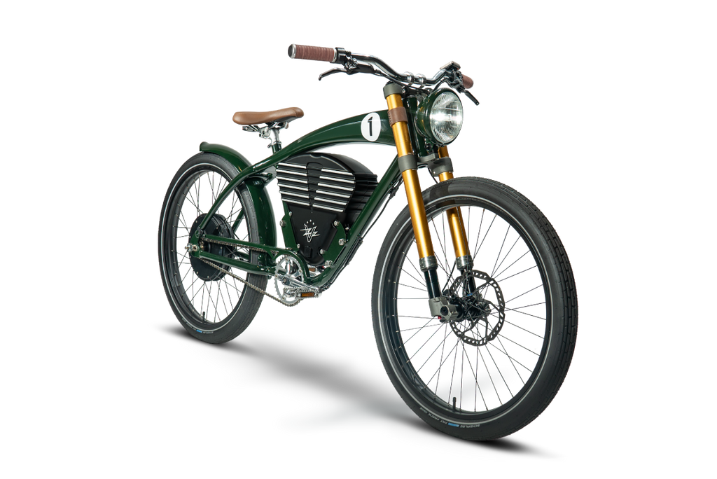 green bike electric bicycle Heritage Edition Roadster – Vintage