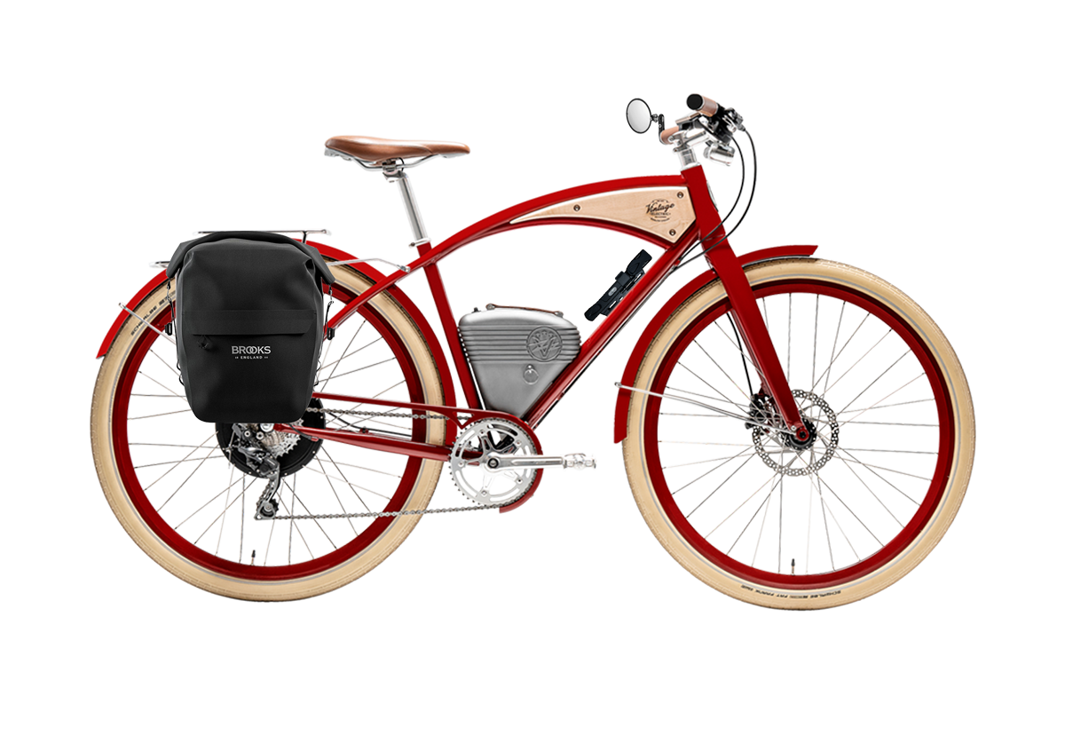 The Cafe Pedal Assist Electric Bike Vintage electric bicycles