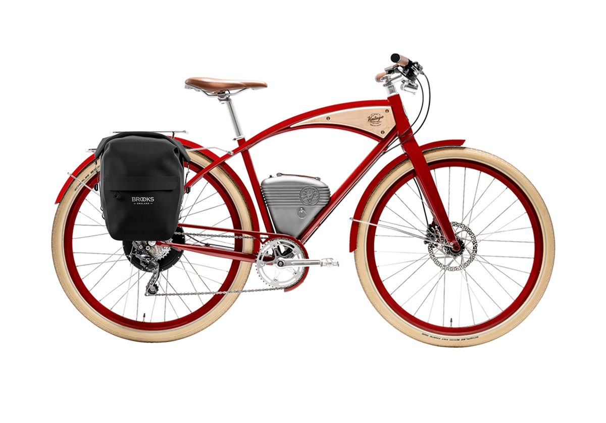 The Cafe Pedal Assist Electric Bike Vintage electric bicycles