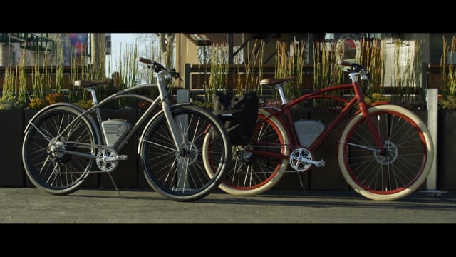 electric cafe racer bicycle The Cafe - Pedal Assist Electric Bike