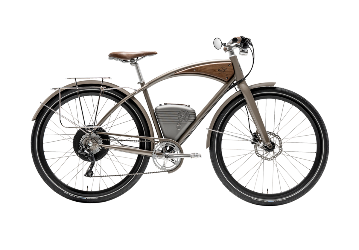 The Cafe Pedal Assist Electric Bike Vintage electric bicycles