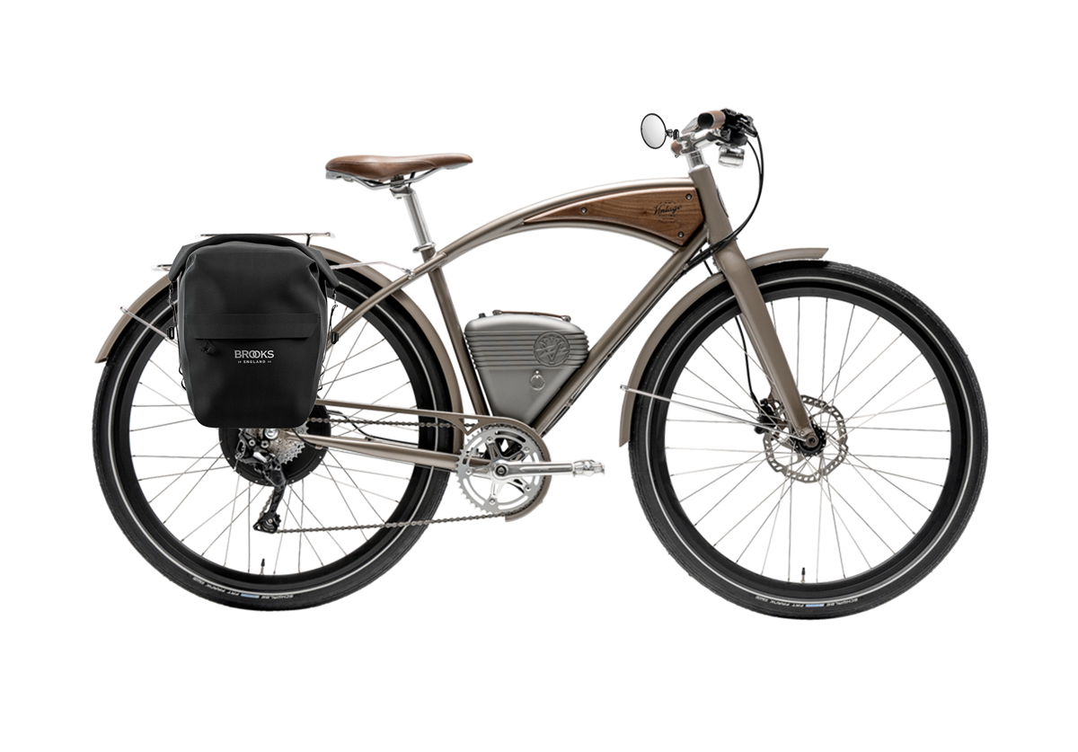 Vintage electric bikes cafe sales