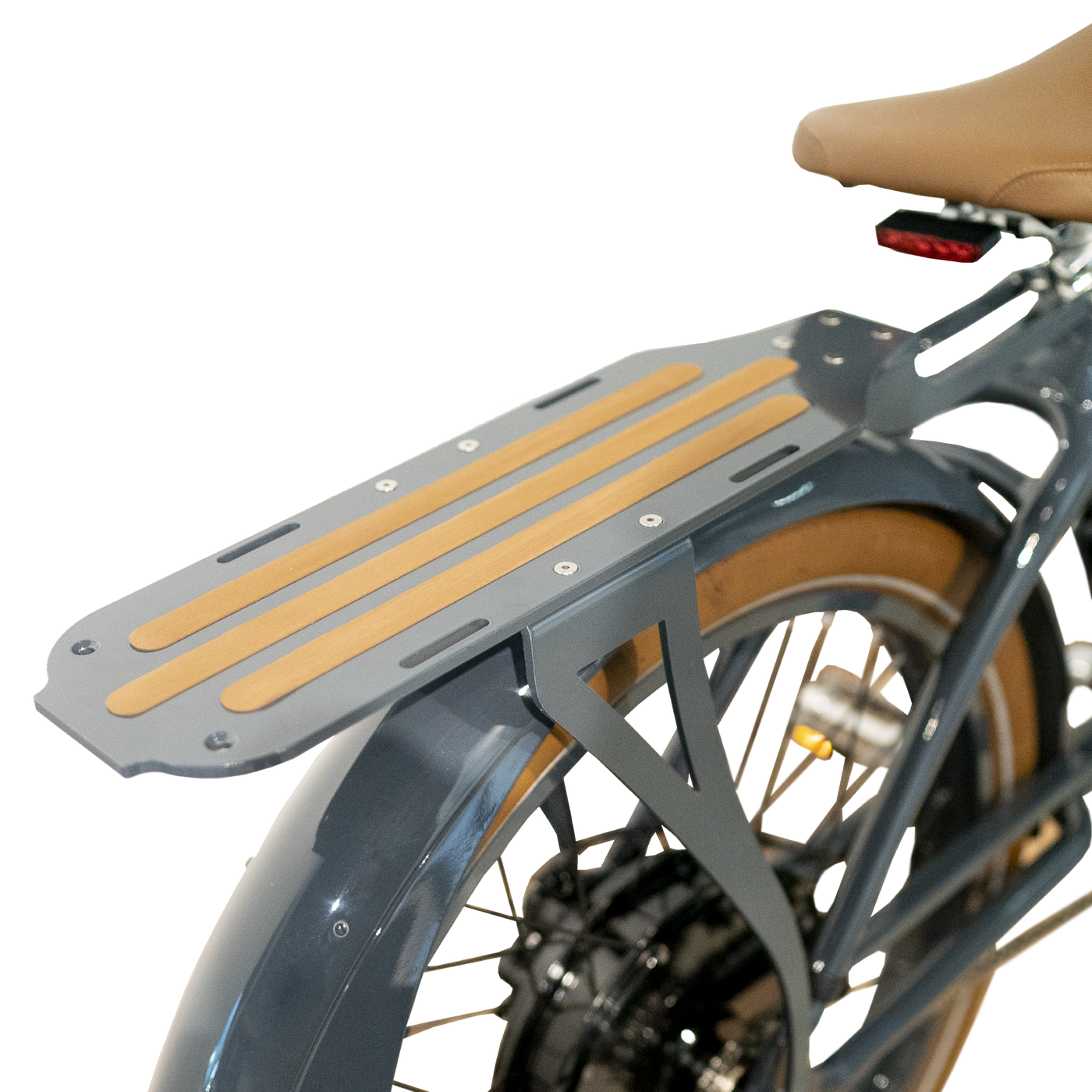 Tracker Blue Rear Rack